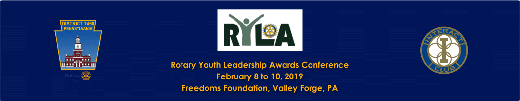 2019 RYLA Banner