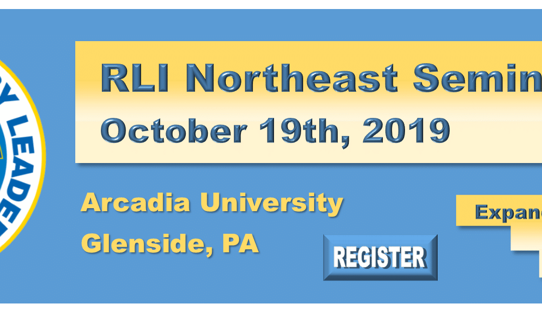 RLI Seminar Banner 2019