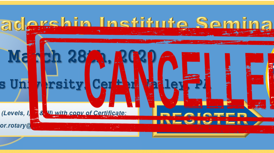 RLI Cancelled