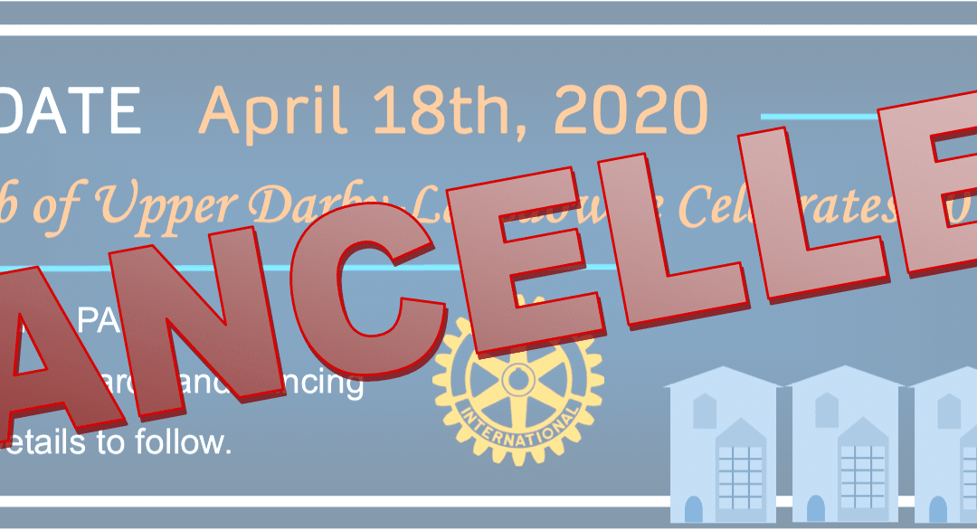 Upper Darby-Lansdowne Save the Date CANCELLED