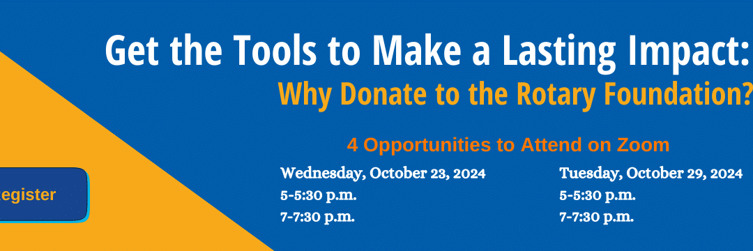 Make a Lasting Impact TRF Banner